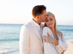 Paris Hilton and Carter Reum