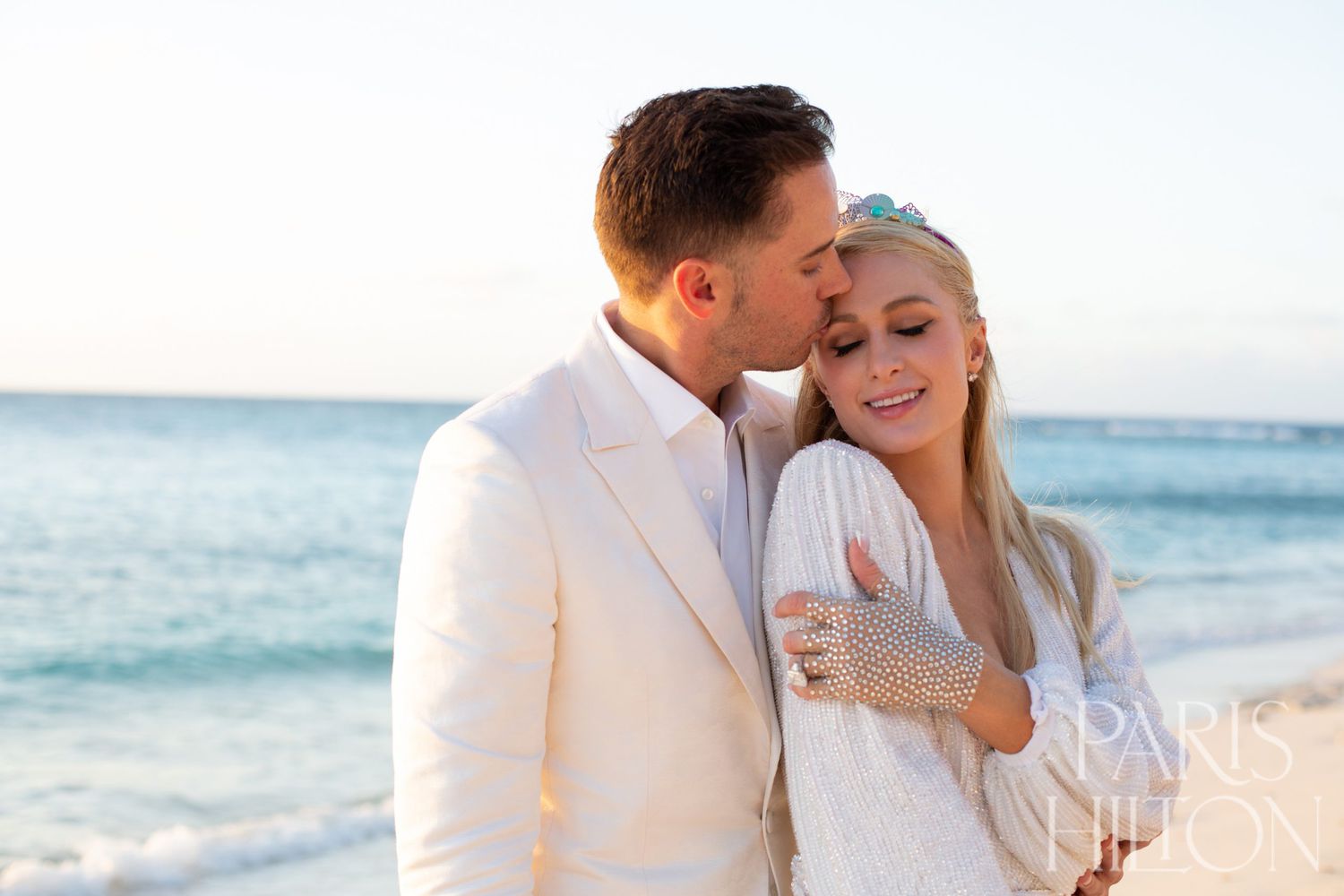 Paris Hilton and Carter Reum
