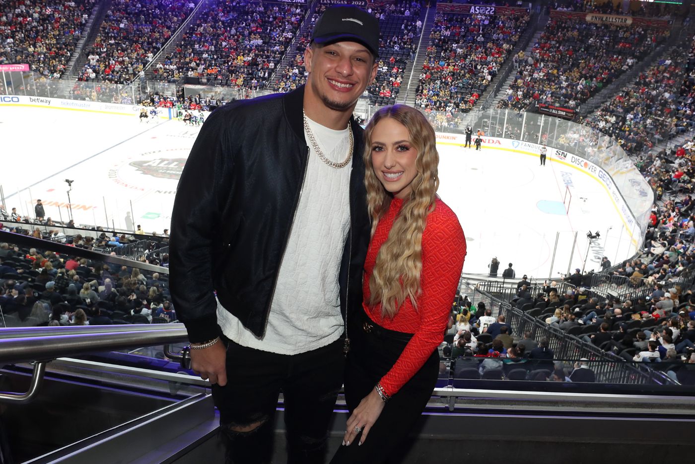 Patrick Mahomes and Brittany Matthews