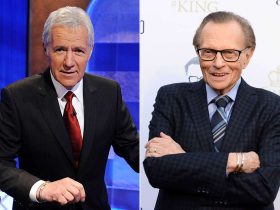 Alex Trebek and Larry King