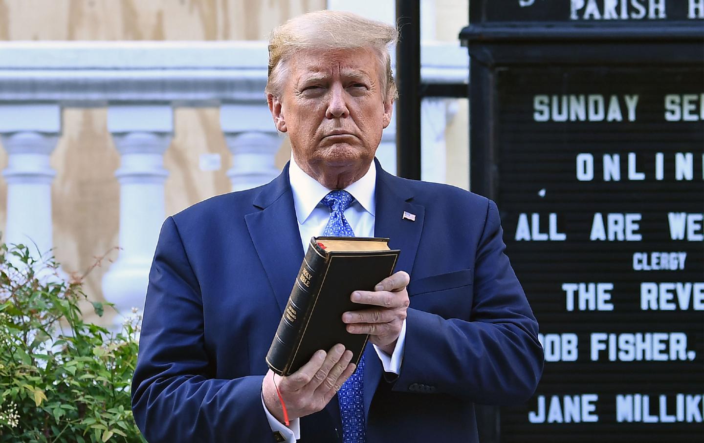 Hit Trump on Theocracy, Not Hypocrisy
