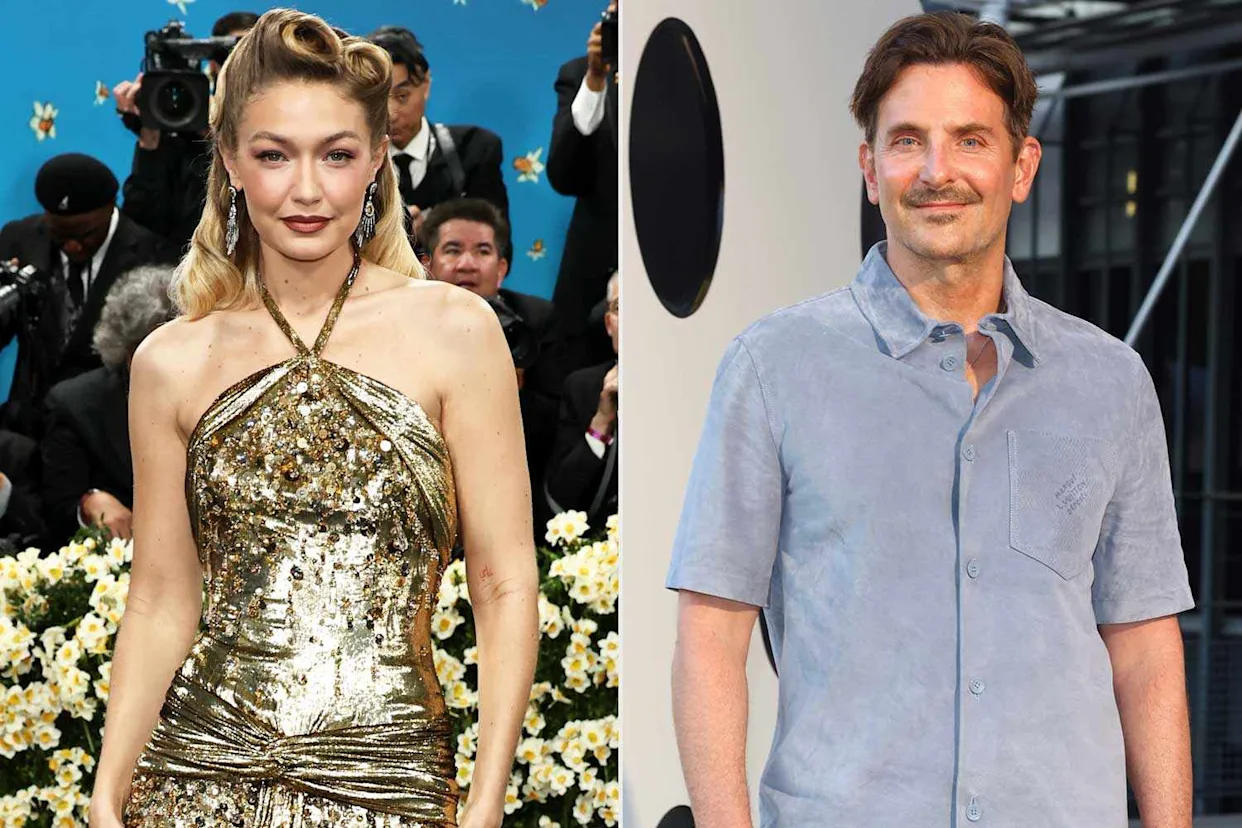 Gigi Hadid and Bradley Cooper