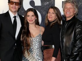 Jon Bon Jovi and Millie Bobby Brown