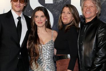 Jon Bon Jovi and Millie Bobby Brown