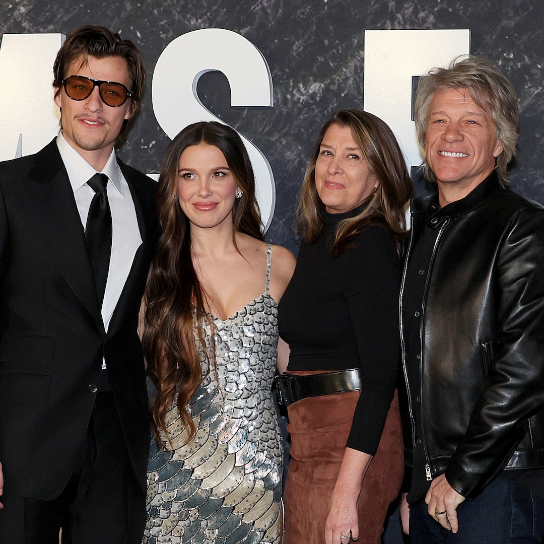 Jon Bon Jovi and Millie Bobby Brown