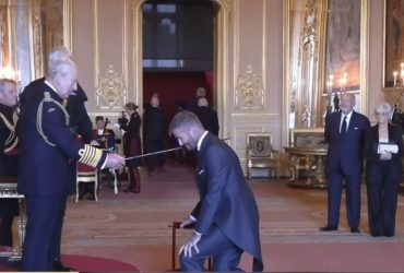 David Beckham Knighted