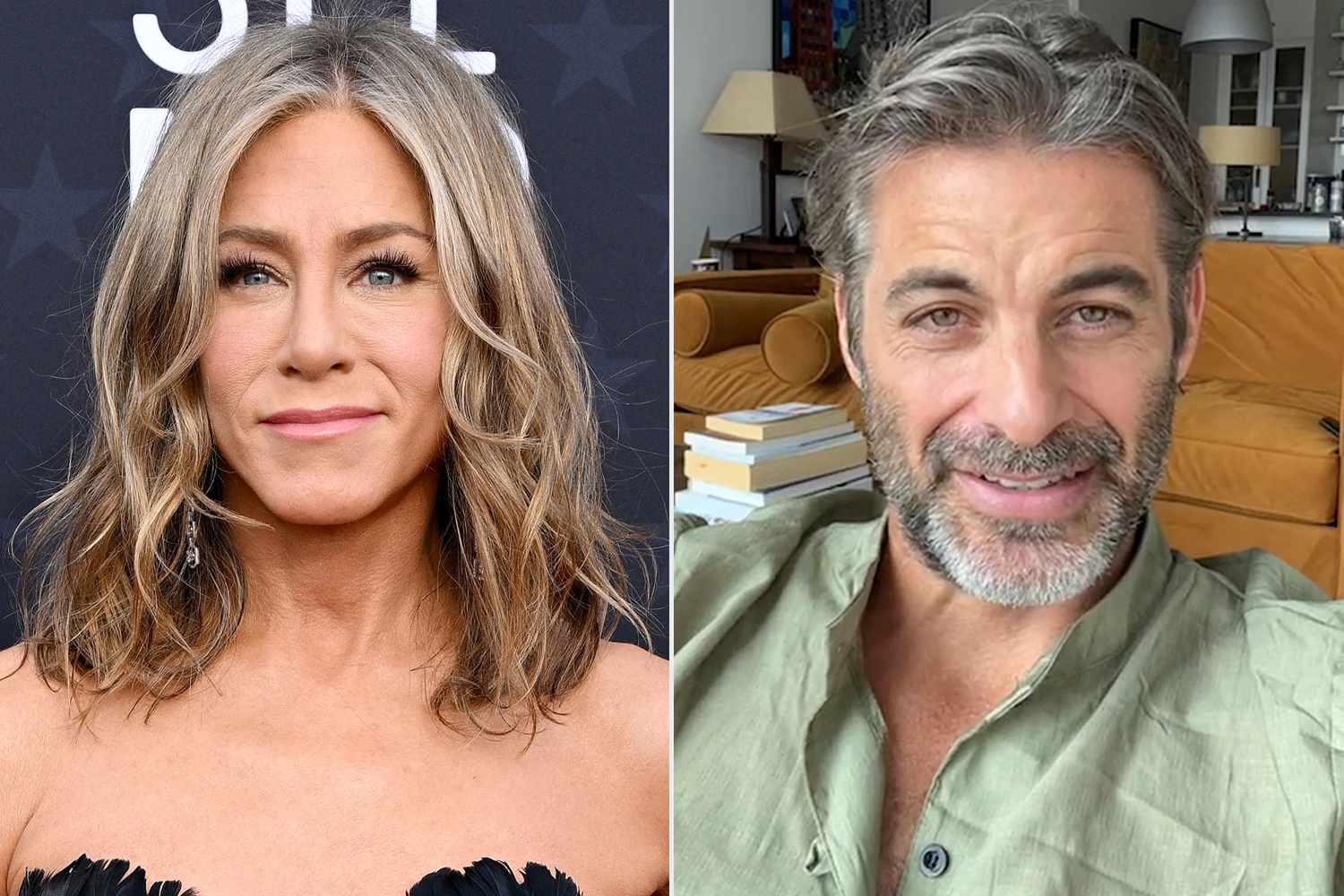 Jennifer Aniston and Jim Curtis Together
