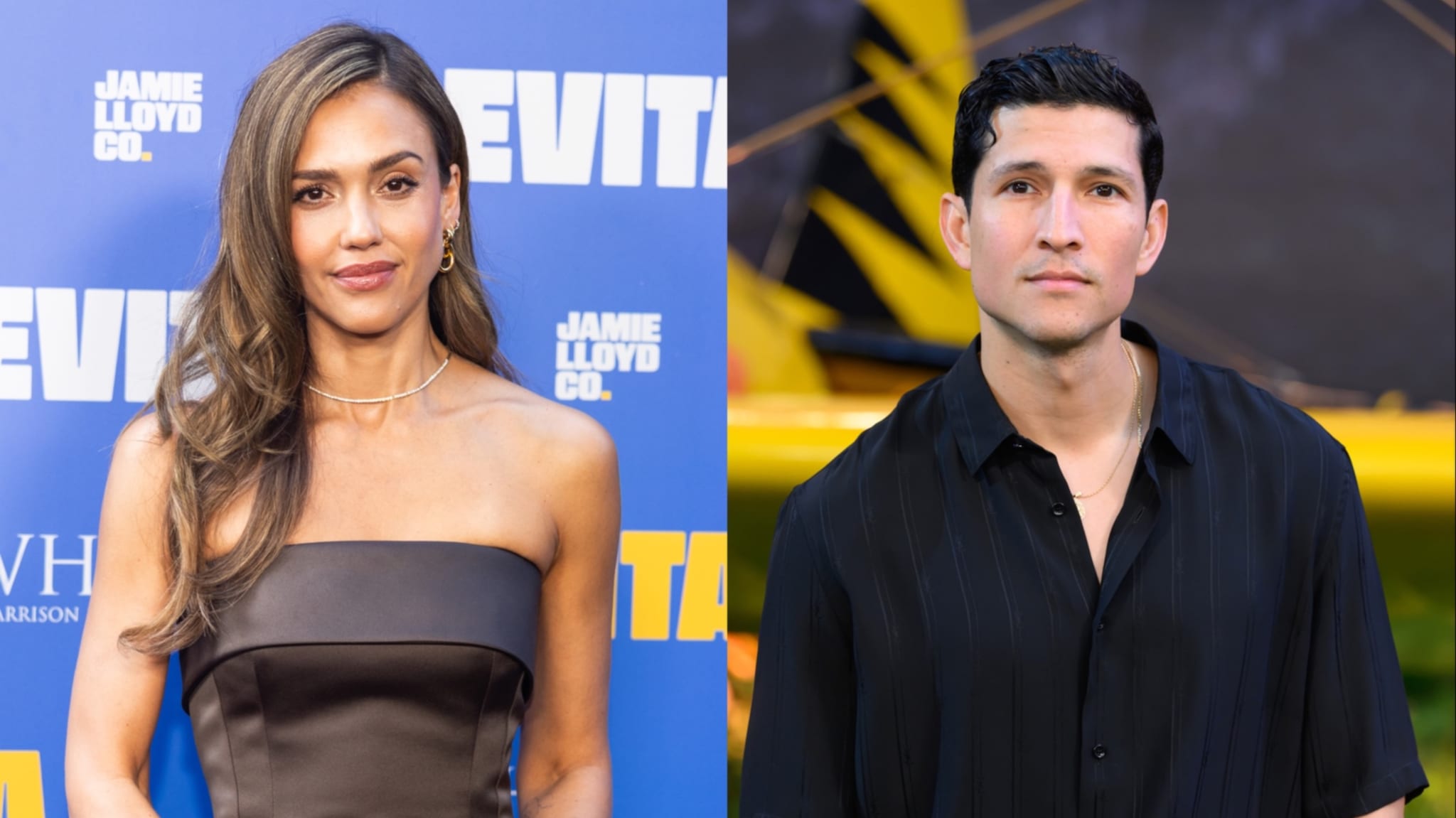 Jessica Alba and Danny Ramirez