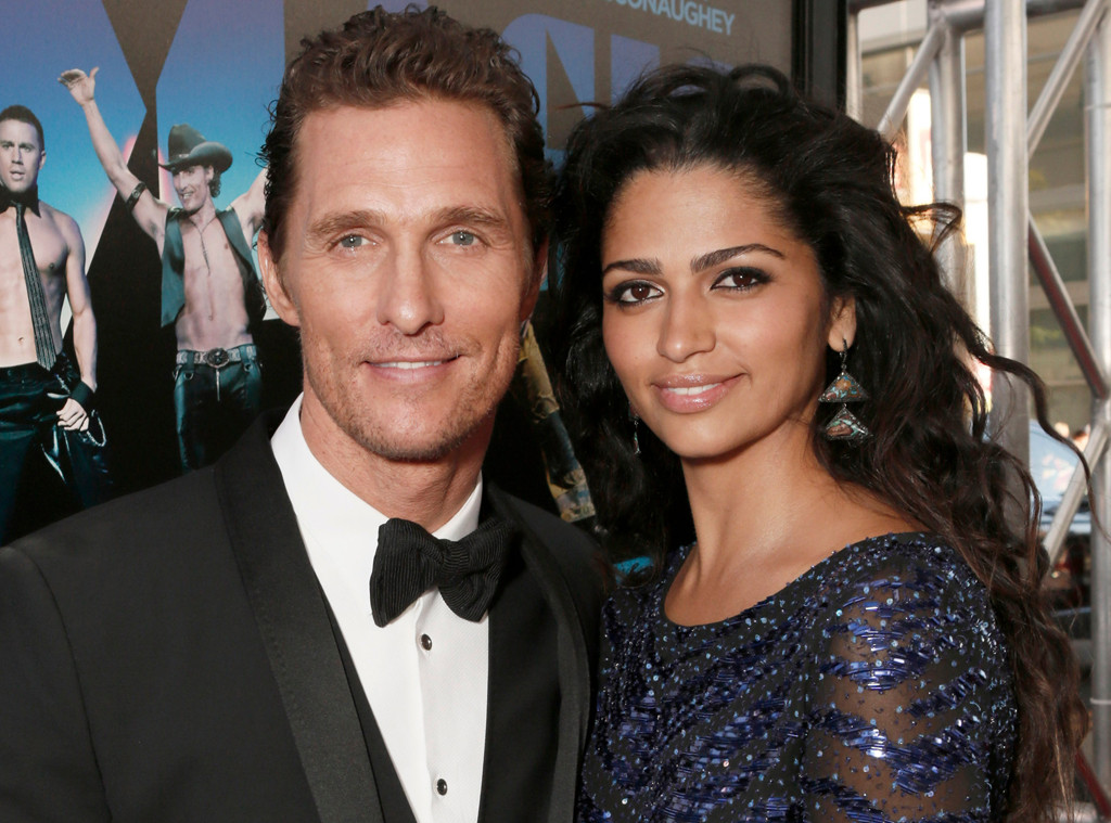 Matthew McConaughey and Camila Alves