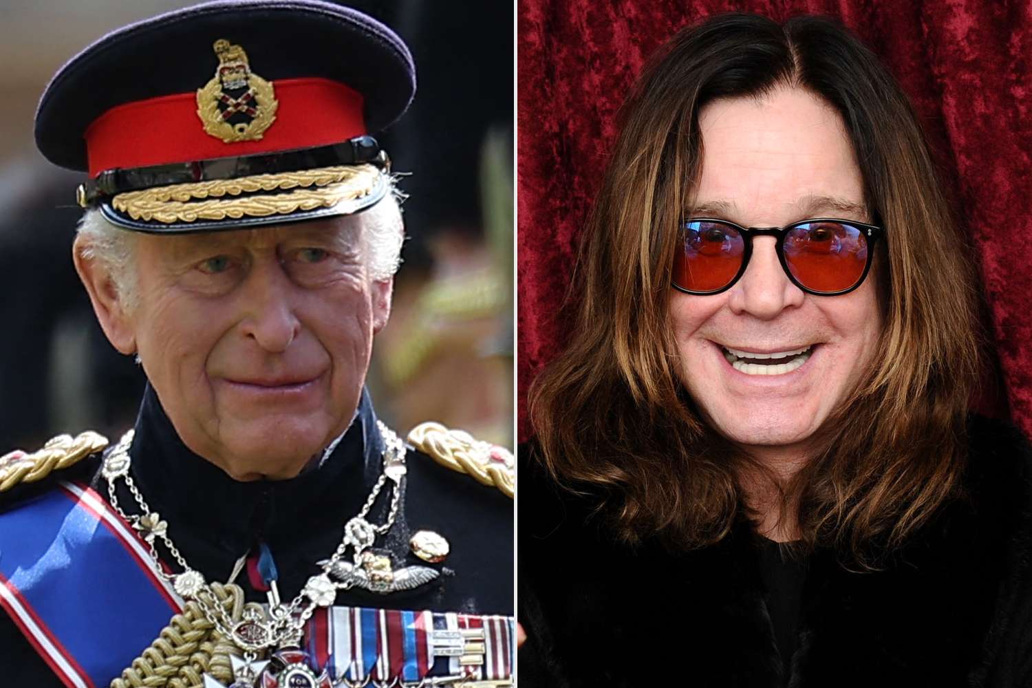 Ozzy Osbourne and King Charles